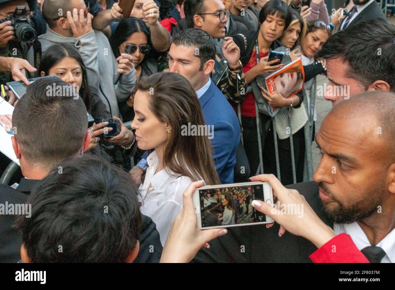 Angelina joli au Festival international du film, Toronto, Canada -10 septembre 2017 Banque D'Images