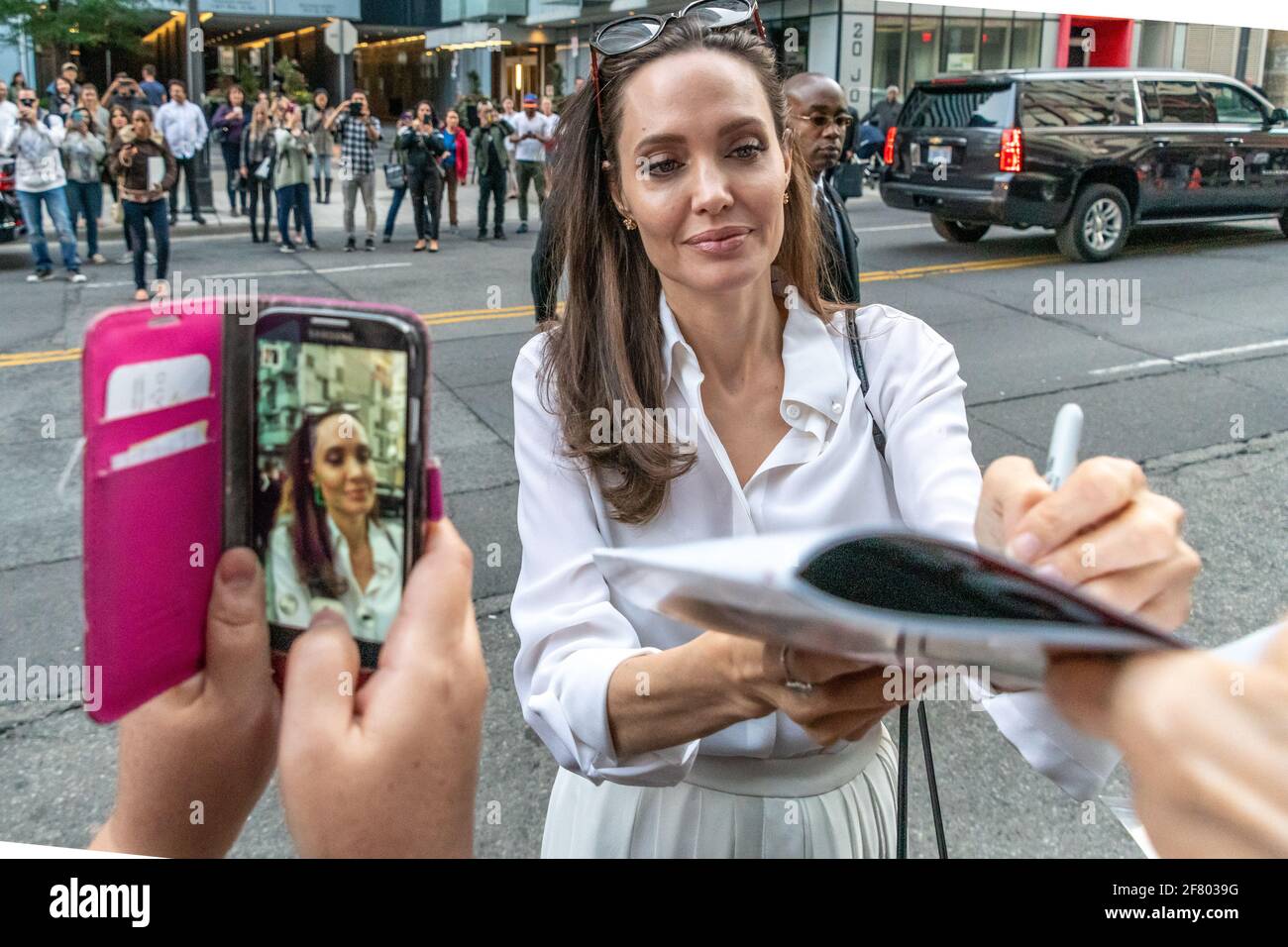 Angelina joli au Festival international du film, Toronto, Canada -10 septembre 2017 Banque D'Images