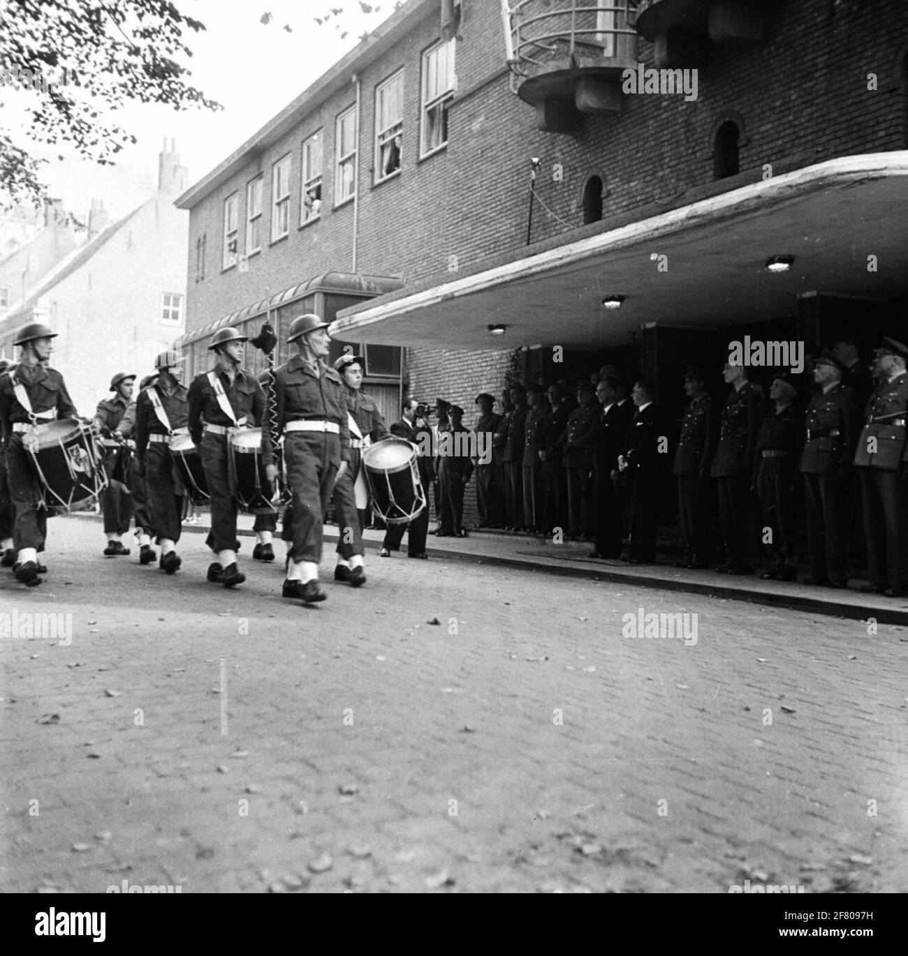 Défilé; commémoration; visite Banque D'Images