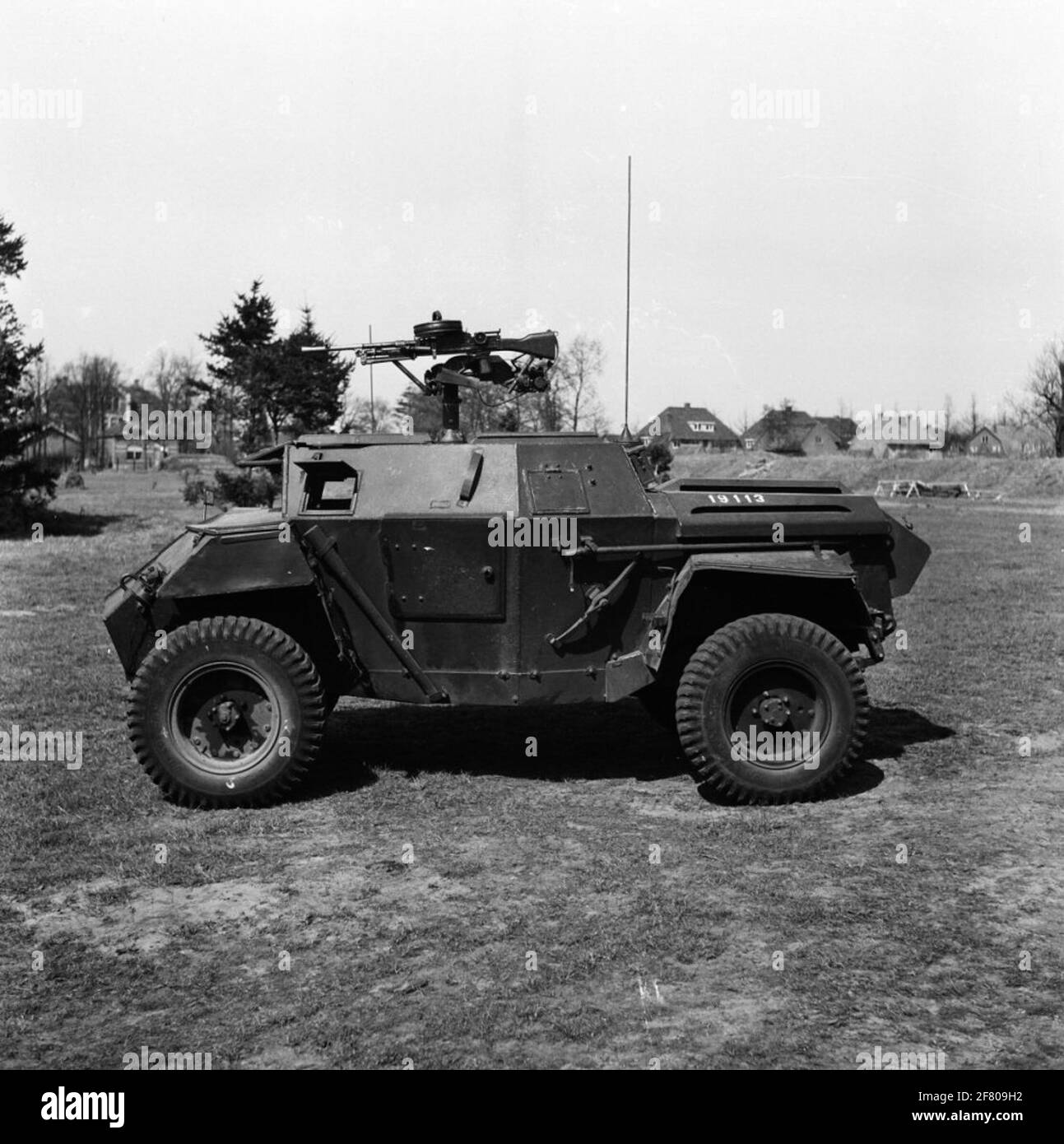 Réservoirs, transporteurs, véhicules blindés (Sherman M4A1; RAM II; GMC Stagrier; GMC Otter; HUMBER MK I et MK III; Daimler Dingo; Ford Lynx), 1947. Banque D'Images