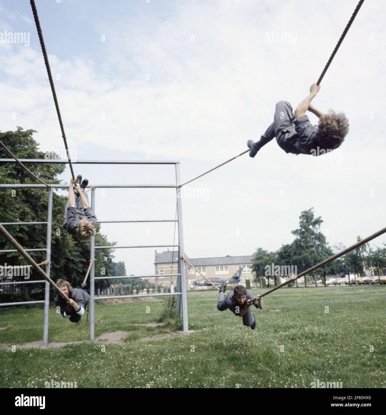 École d'entraînement militaire de la Force aérienne (LICOS) Stormbaan. Banque D'Images