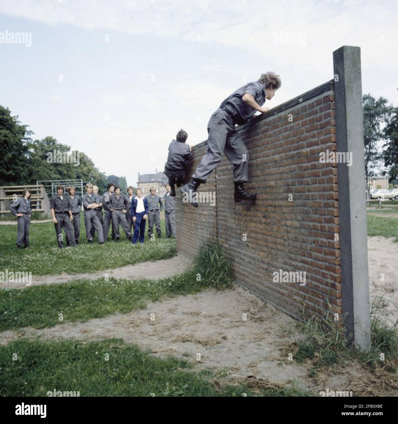 École d'entraînement militaire de la Force aérienne (LICOS) Stormbaan. Banque D'Images