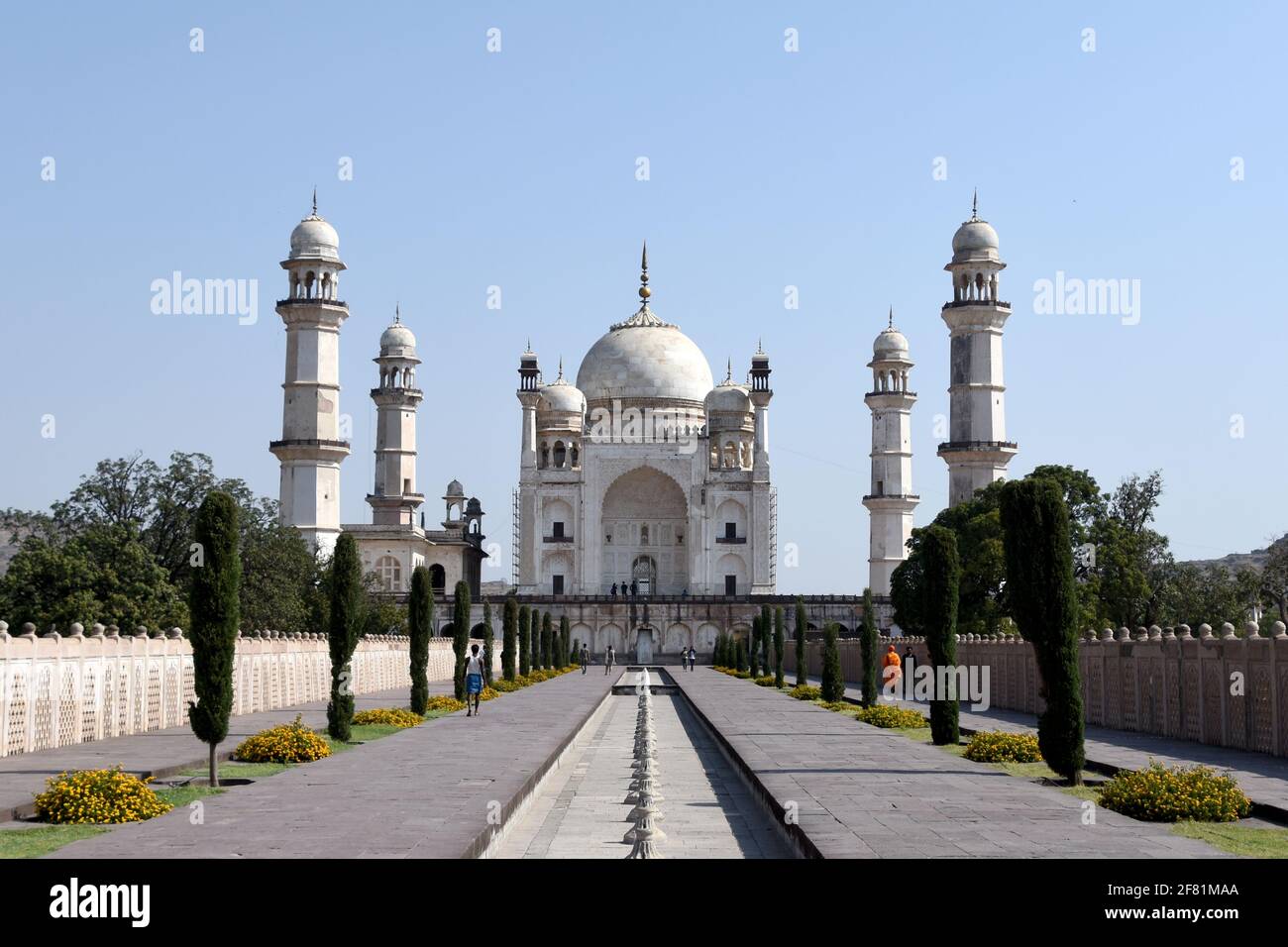 Bibi Ka Maqbara à Aurangabad, Maharashtra Banque D'Images