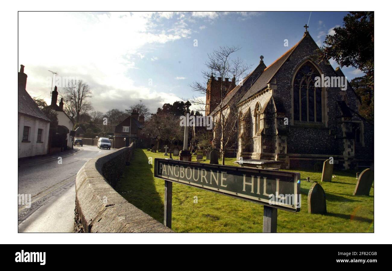 Pangbourne où D.H. Lawrence a vécu pendant la première Guerre mondiale.pic David Sandison 4/3/2005 Banque D'Images