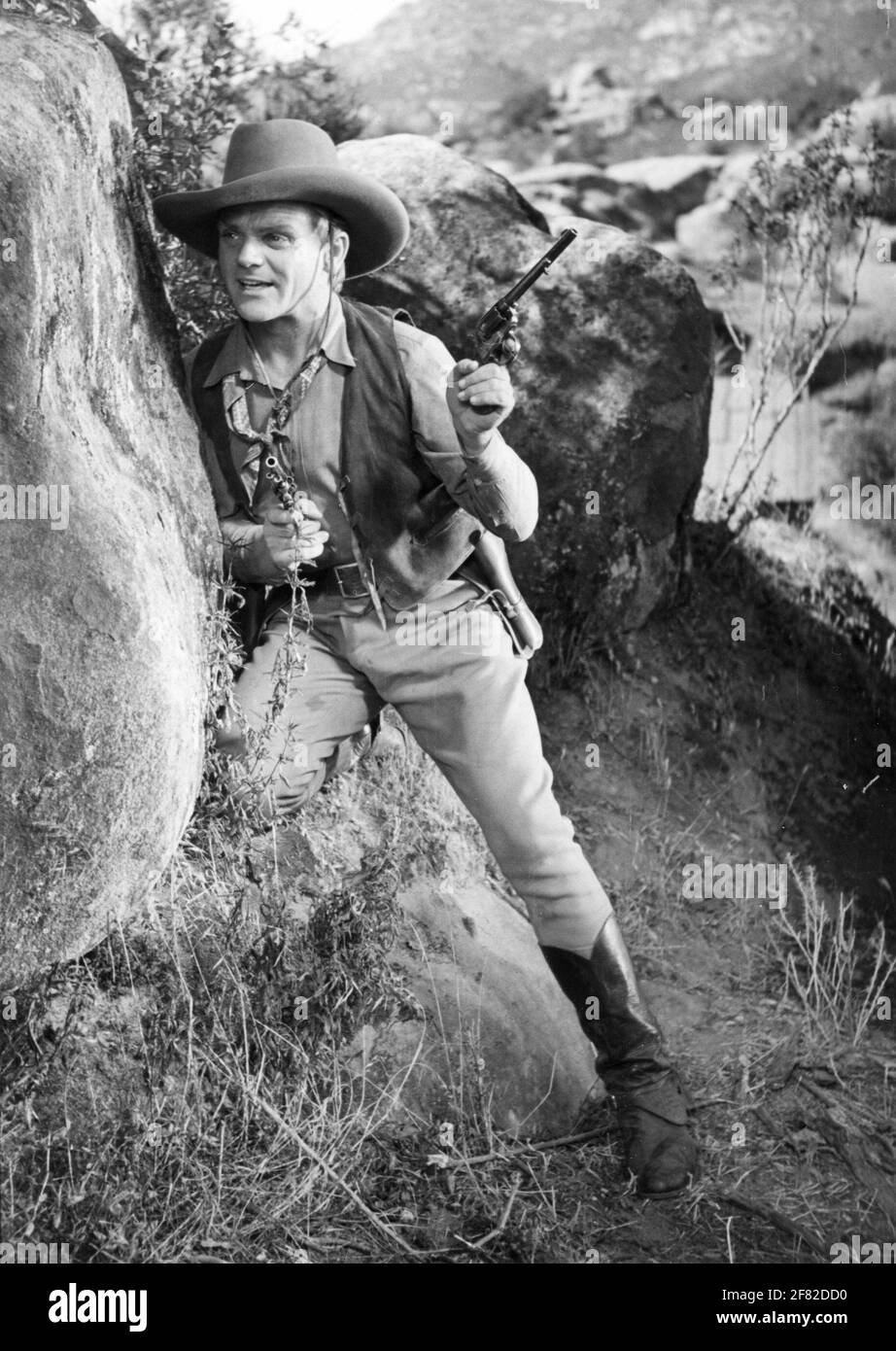 JAMES CAGNEY dans L'OKLAHOMA KID 1939 réalisateur LLOYD BACON Warner Bros. Banque D'Images