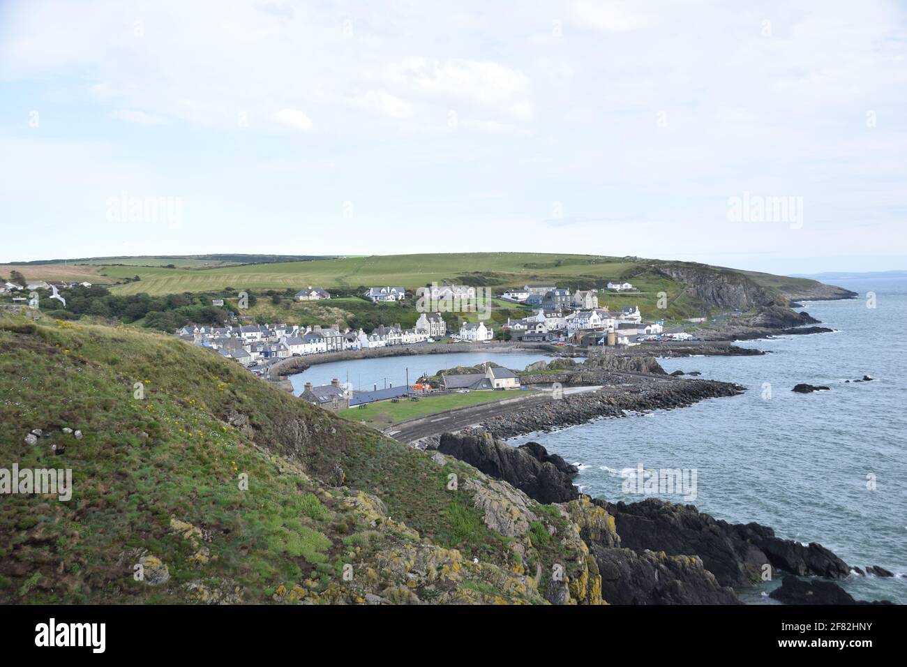 Portpatrick, Dumfries et Galloway, Écosse Banque D'Images