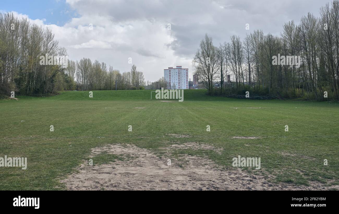 Vues de divers espaces topographiques. Banque D'Images