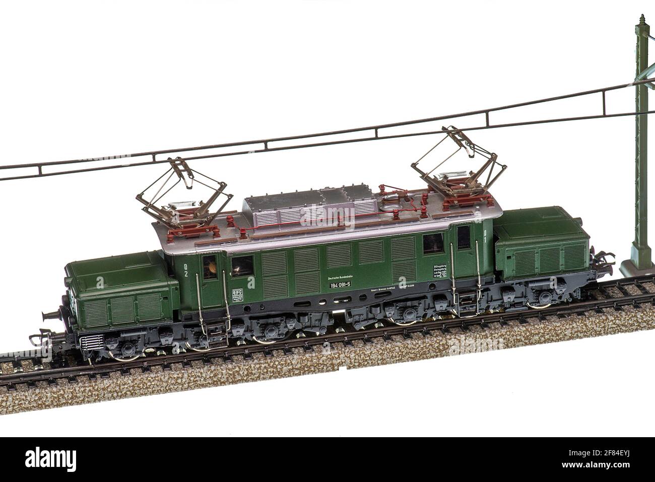 Maerklin HO Electric Freight Locomotive année de construction 1960, DR classe E 94, Allemagne Banque D'Images