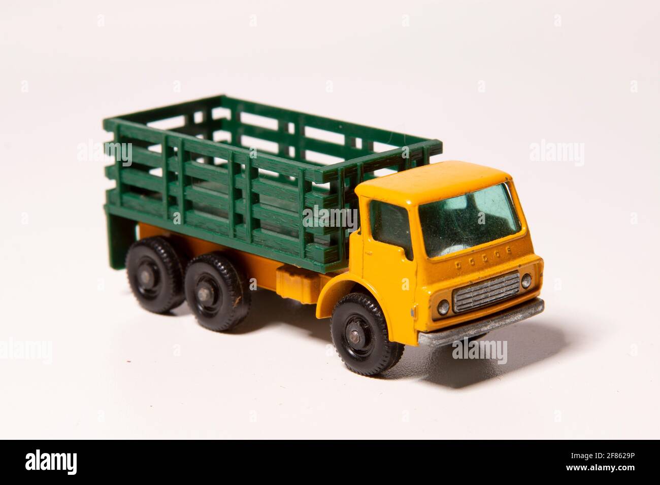 Camion de piquet de boîte d'allumettes vintage Banque D'Images