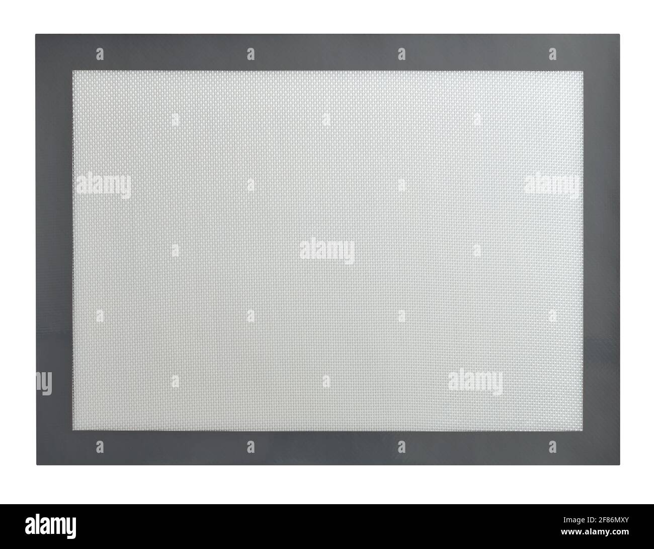 Tapis de cuisson multi-usages en silicone et fibre de verre, découpé Banque D'Images