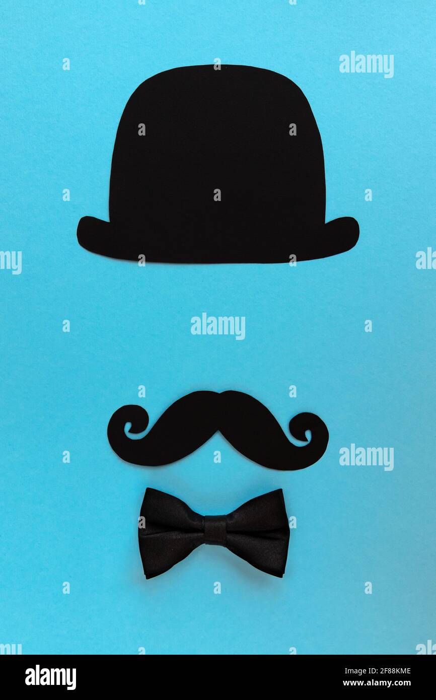 Mustache bow tie Banque de photographies et d'images à haute résolution -  Alamy