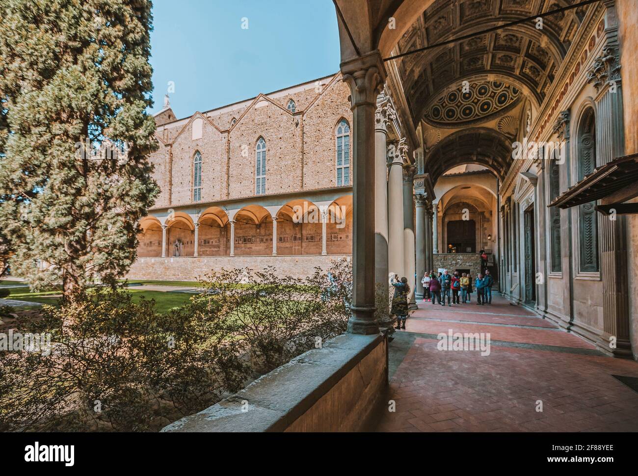 Cappella Pazzi, Santa Croce, Florence Banque D'Images