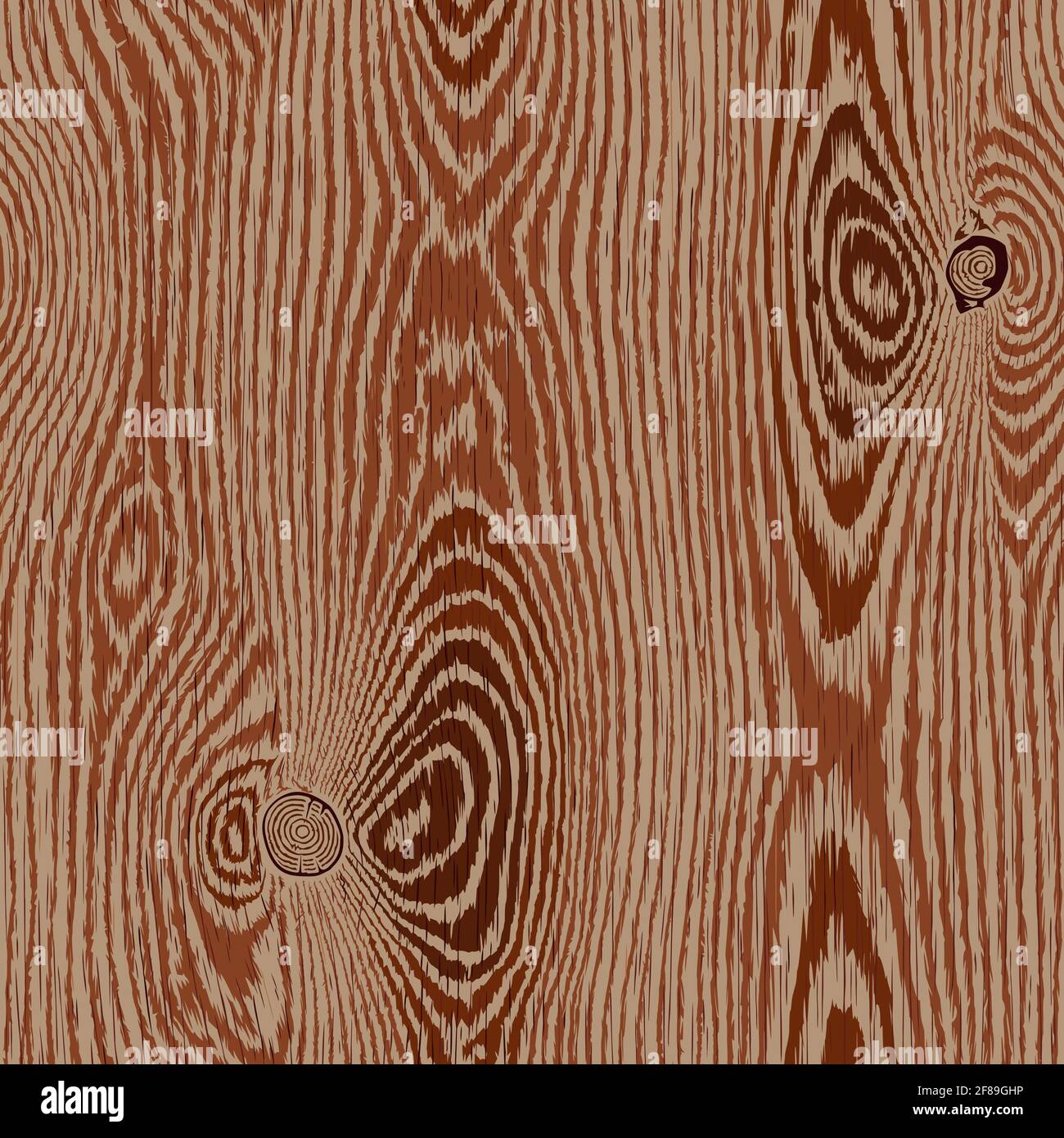 Texture du bois. Arrière-plan en bois marron. Vieux morceau de bois texturé avec rayures, vue du dessus. Surface de table ou de sol très détaillée, matériau naturel. Illustration de Vecteur