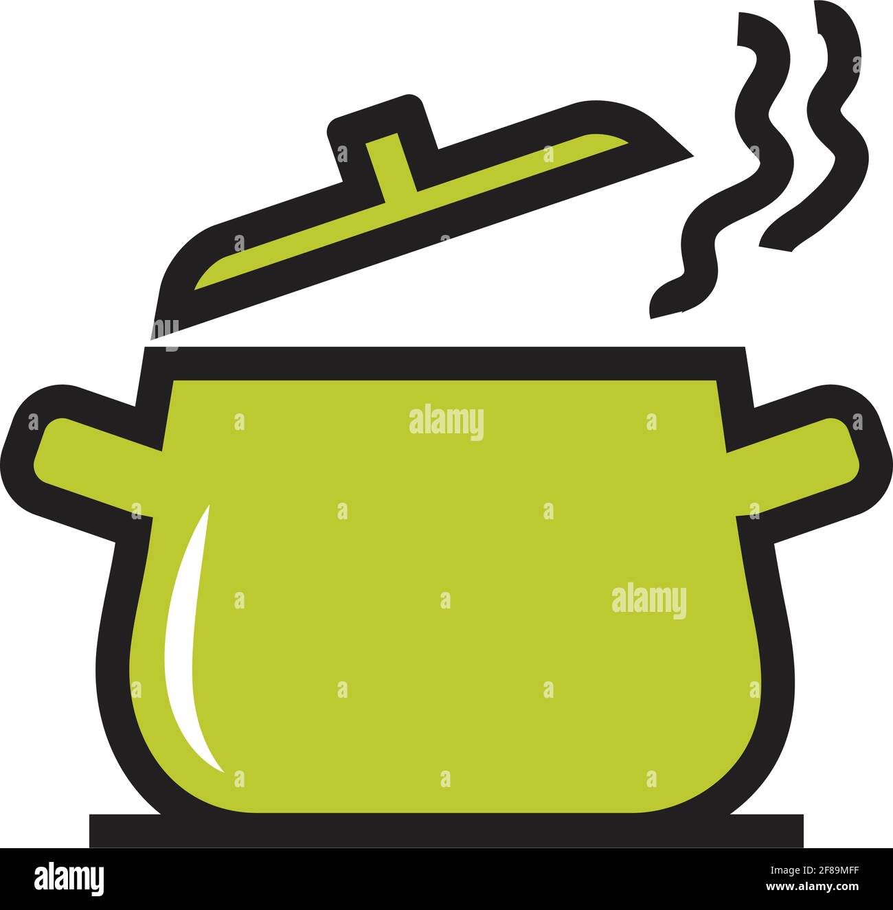 Cuisine, icône ustensiles convient pour info graphiques, sites Web et supports d'impression et interfaces. Icône de vecteur de style simple. Illustration de Vecteur