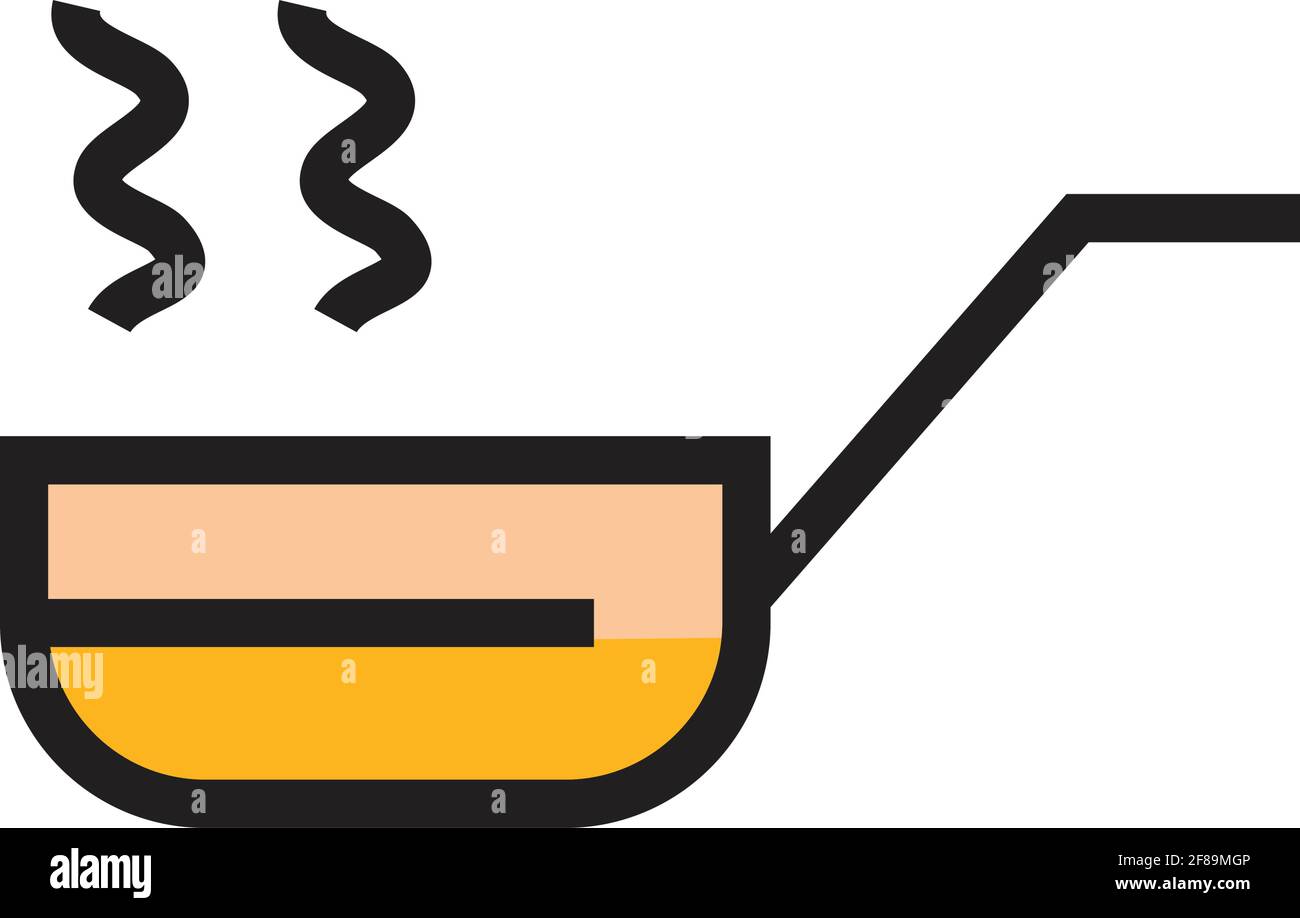 Cuisine, icône ustensiles convient pour info graphiques, sites Web et supports d'impression et interfaces. Icône de vecteur de style simple. Illustration de Vecteur