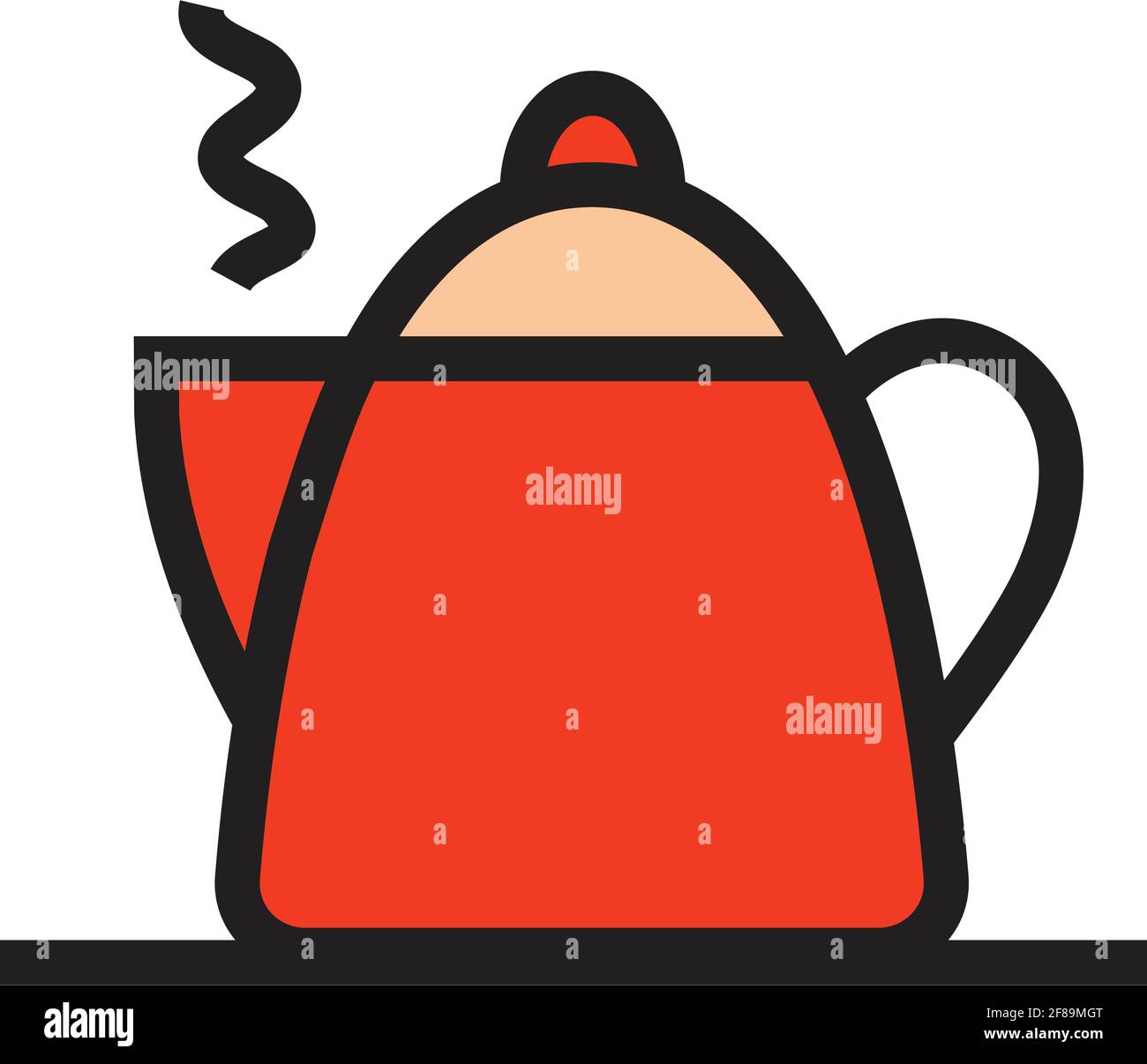 Cuisine, icône ustensiles convient pour info graphiques, sites Web et supports d'impression et interfaces. Icône de vecteur de style simple. Illustration de Vecteur