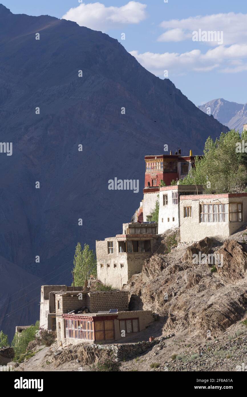 Zanskar, Inde. Monastère de Stongdey Banque D'Images