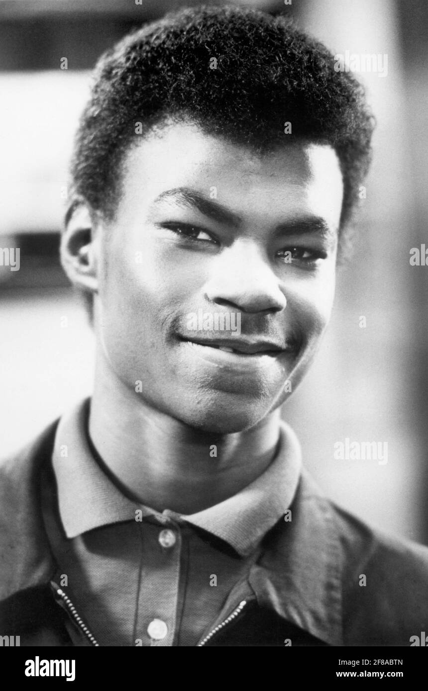 Michael 'Boogaloo Shrimps' Chambers, Head and Shoulders Publicity Portrait for the film, 'Breakin', MGM/UA Entertainment Company, 1984 Banque D'Images