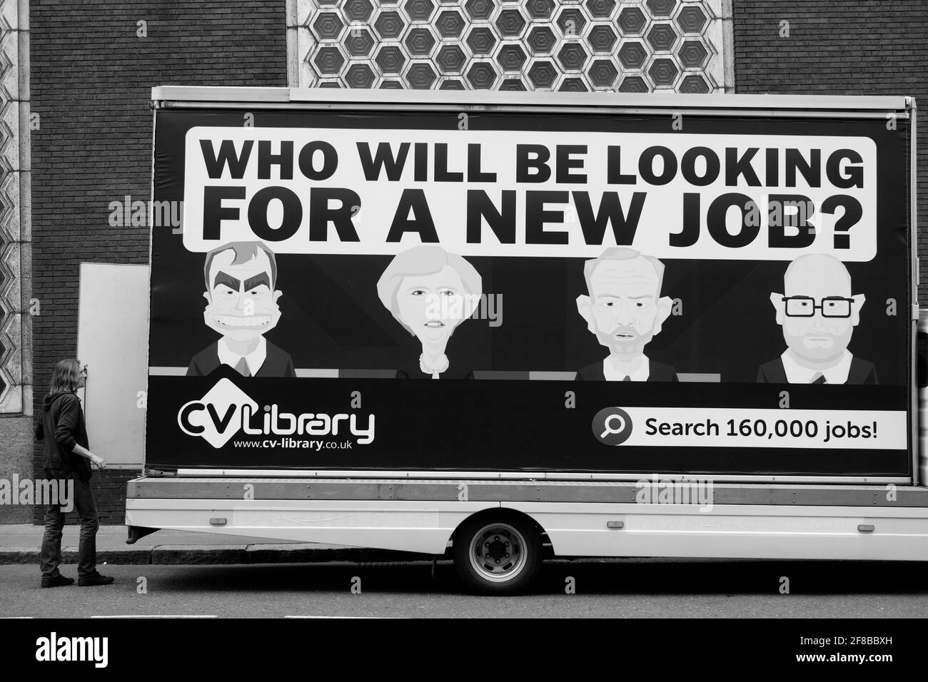 Qui sera à la recherche d'un nouvel emploi? élection de 2016 Banque D'Images