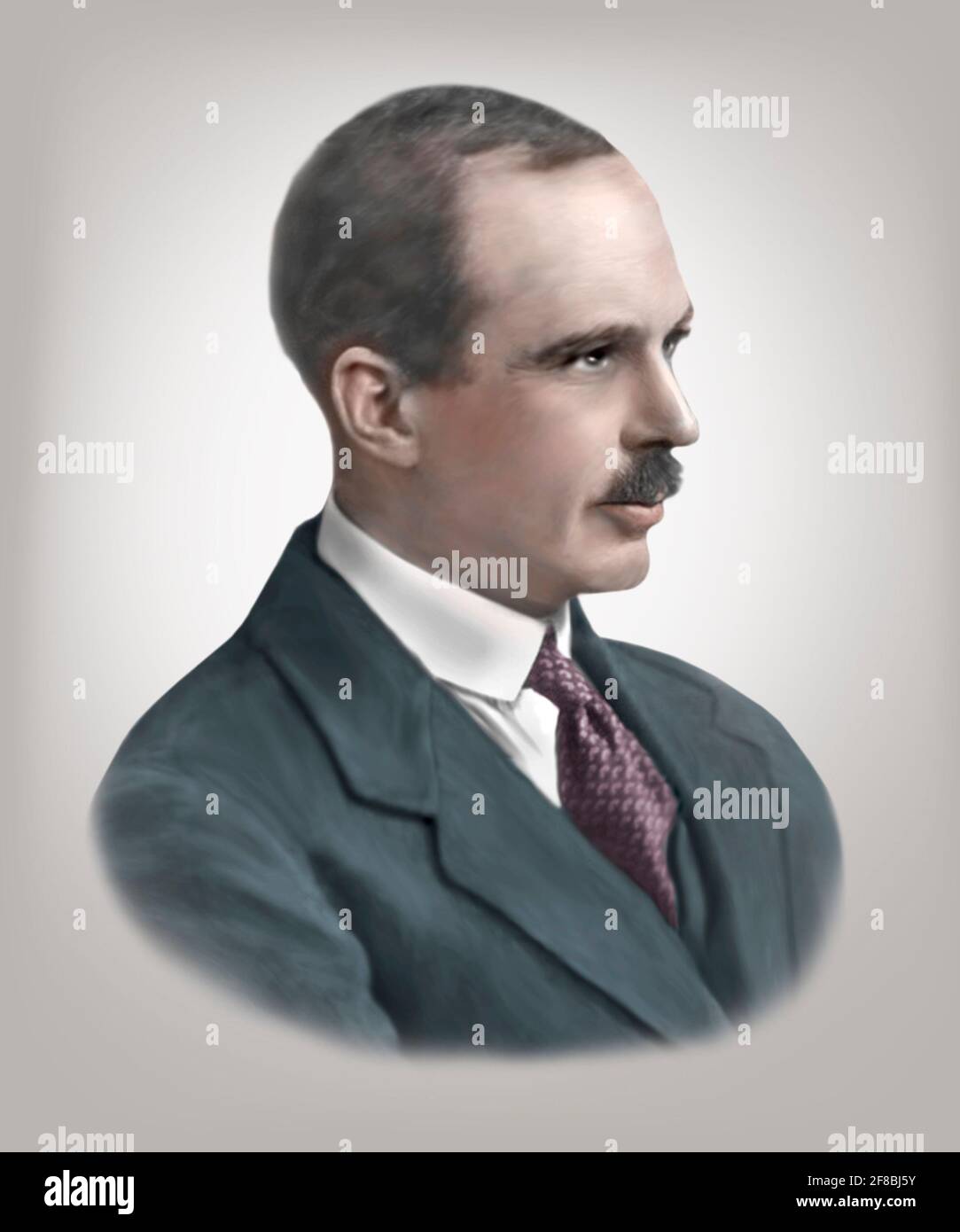 William Lawrence Bragg 1890-1971 physicien britannique d'origine australienne cristallographe Banque D'Images