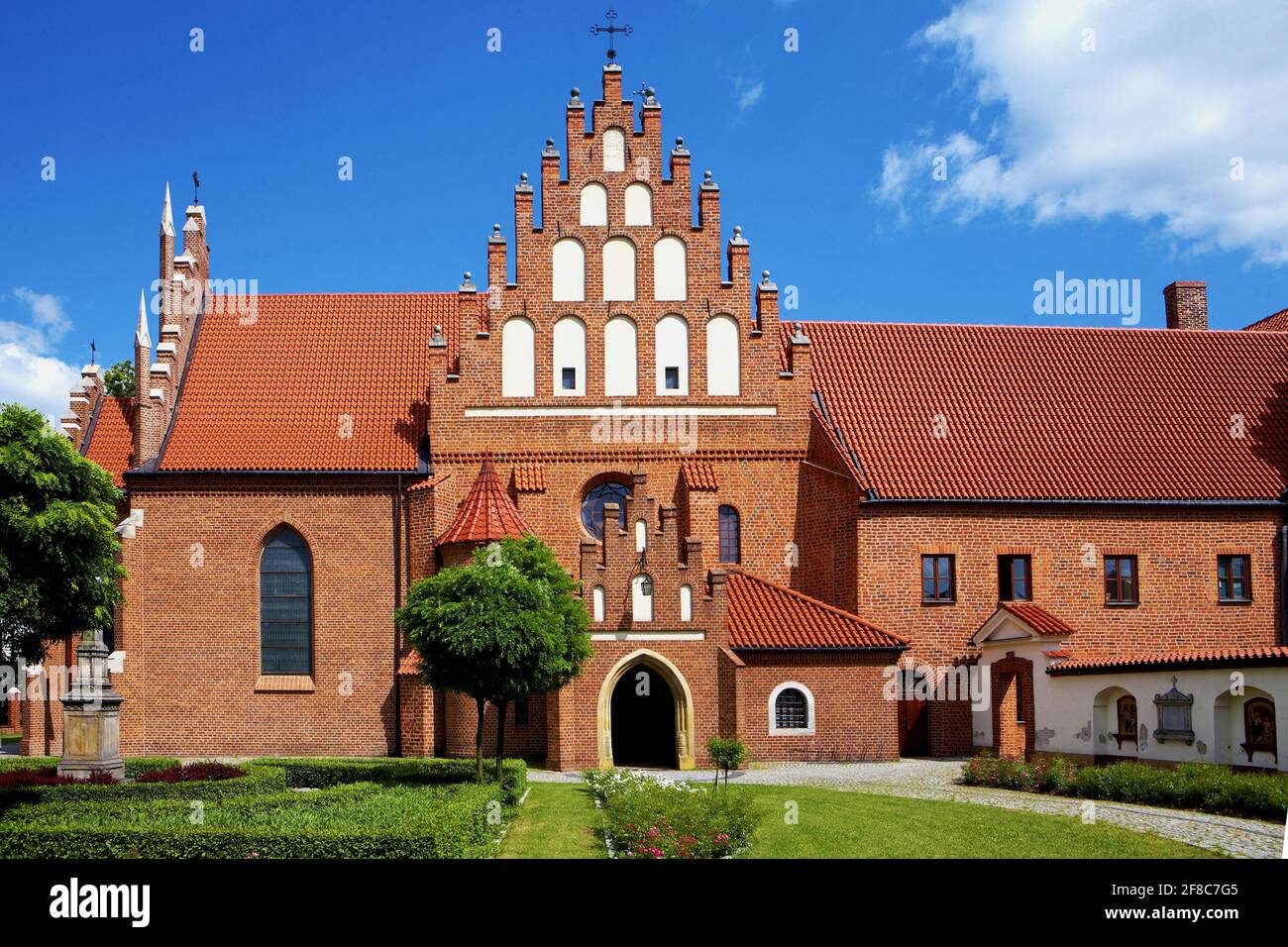 Pologne, Radom, église Bernardine, Masovia voïvodeship. Banque D'Images