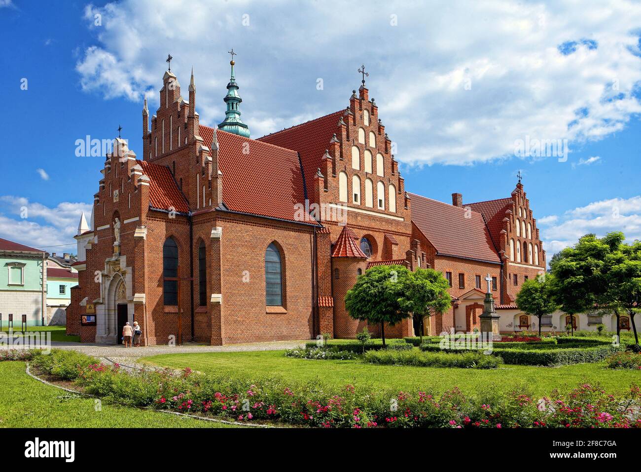 Pologne, Radom, église Bernardine, Masovia voïvodeship. Banque D'Images