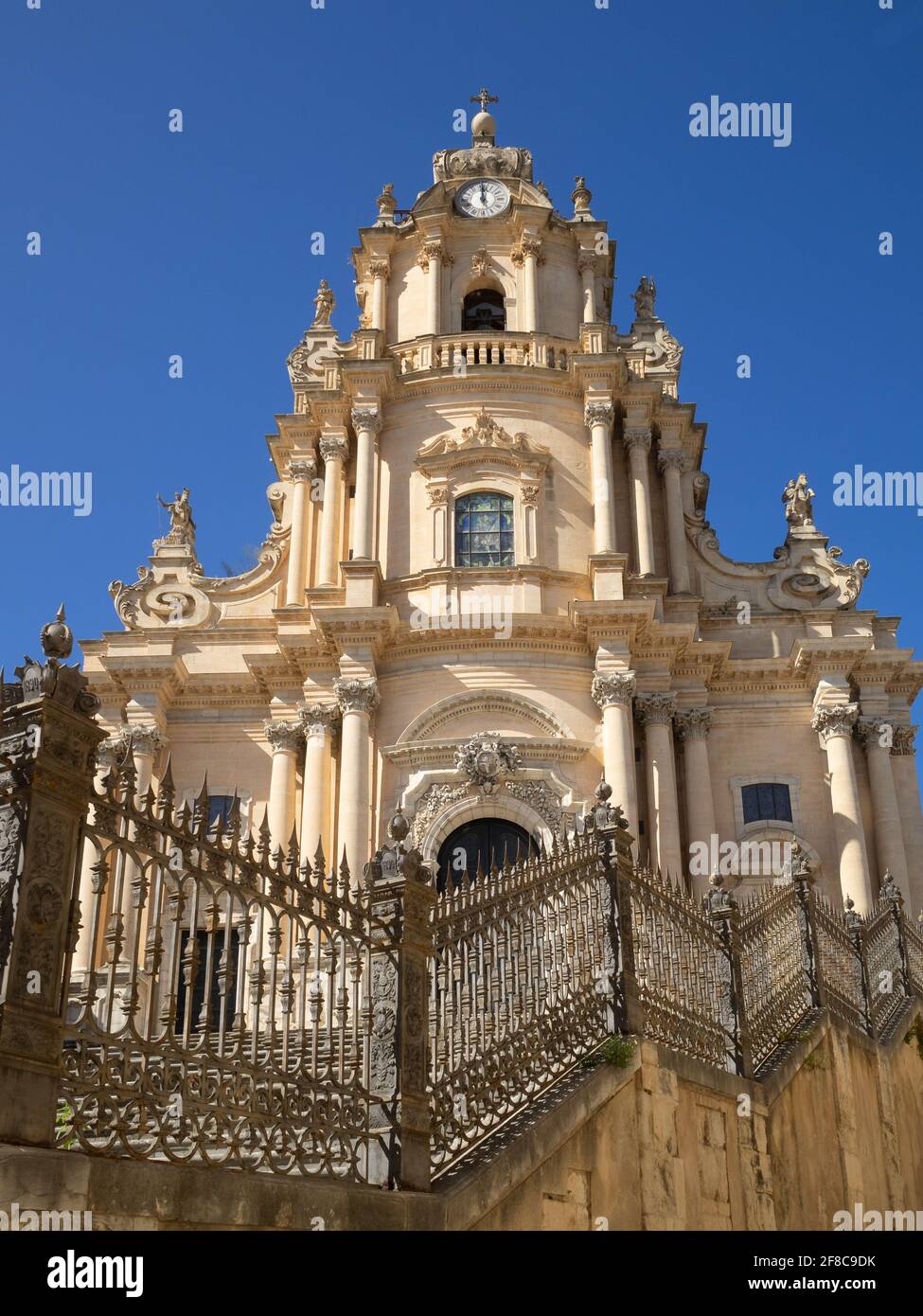 Duomo di San Giorgio, Ragusa Ibla Banque D'Images