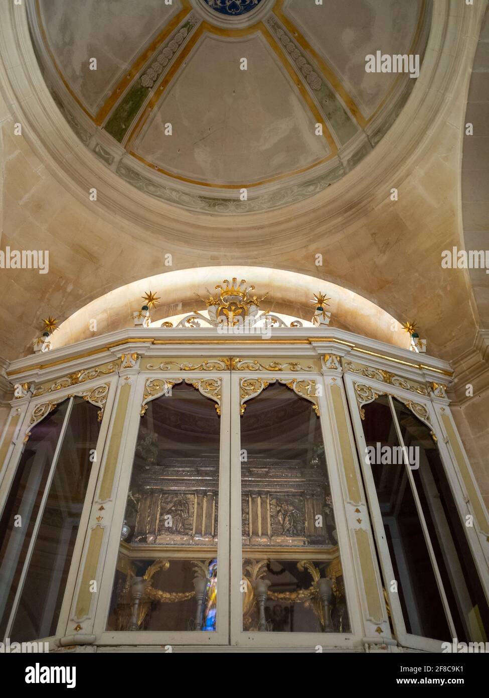 Église de Saint George, Ragusa Ibla Banque D'Images