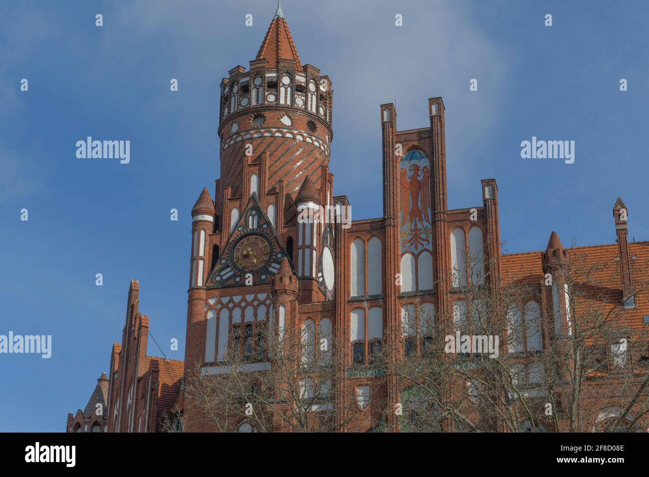 Rathaus, Berkaer Platz, Berlin accueille dignement, Wilmersdorf, Deutschland, Banque D'Images