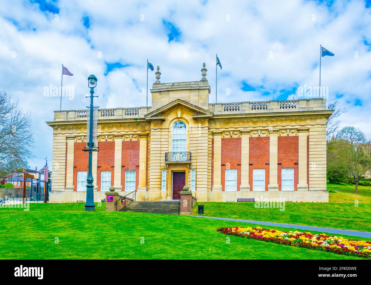 Vue sur la galerie Usher de Lincoln, Angleterre Banque D'Images