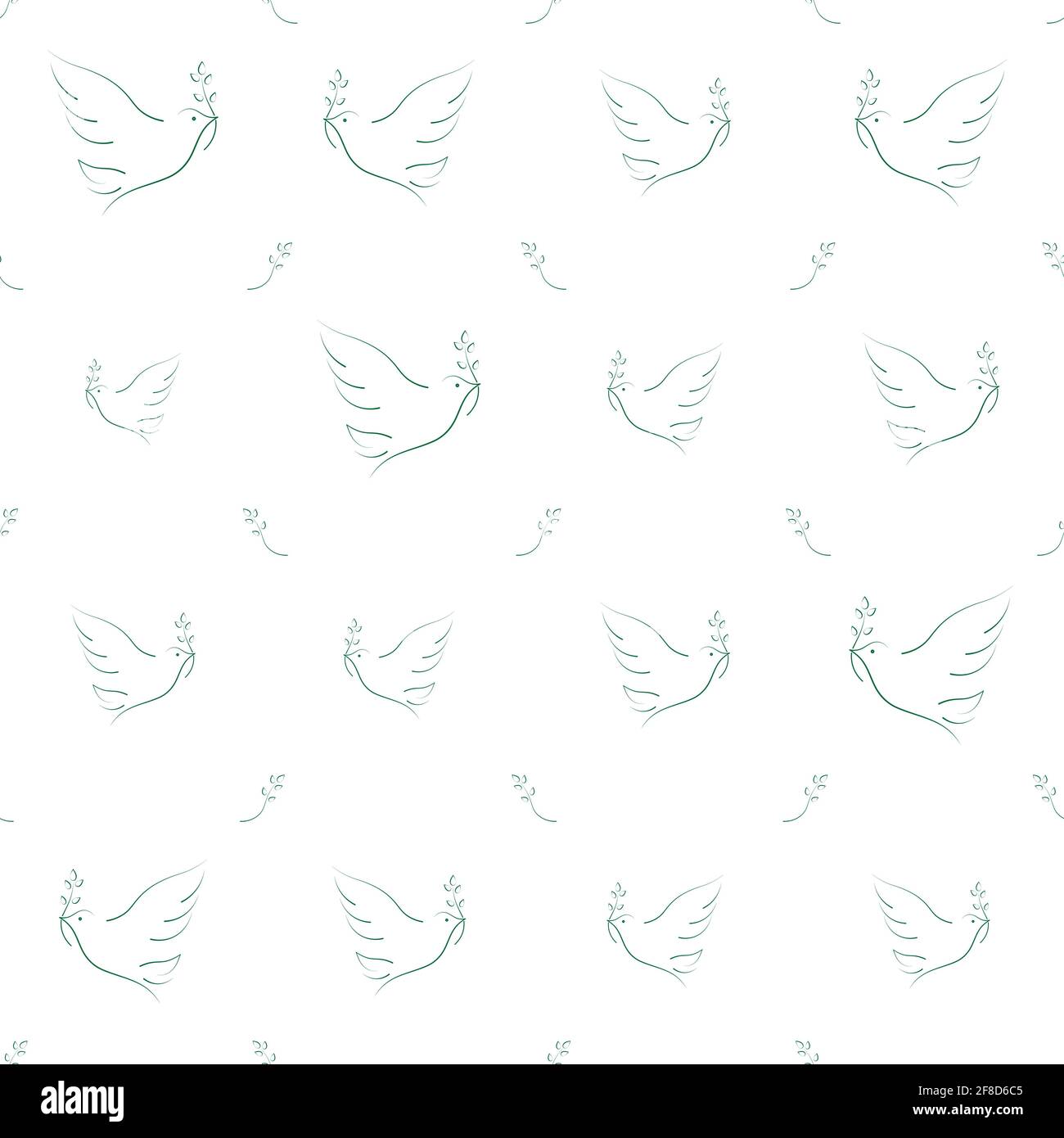 Illustration minimaliste blanche à motif vectoriel sans couture sur fond blanc Illustration de Vecteur