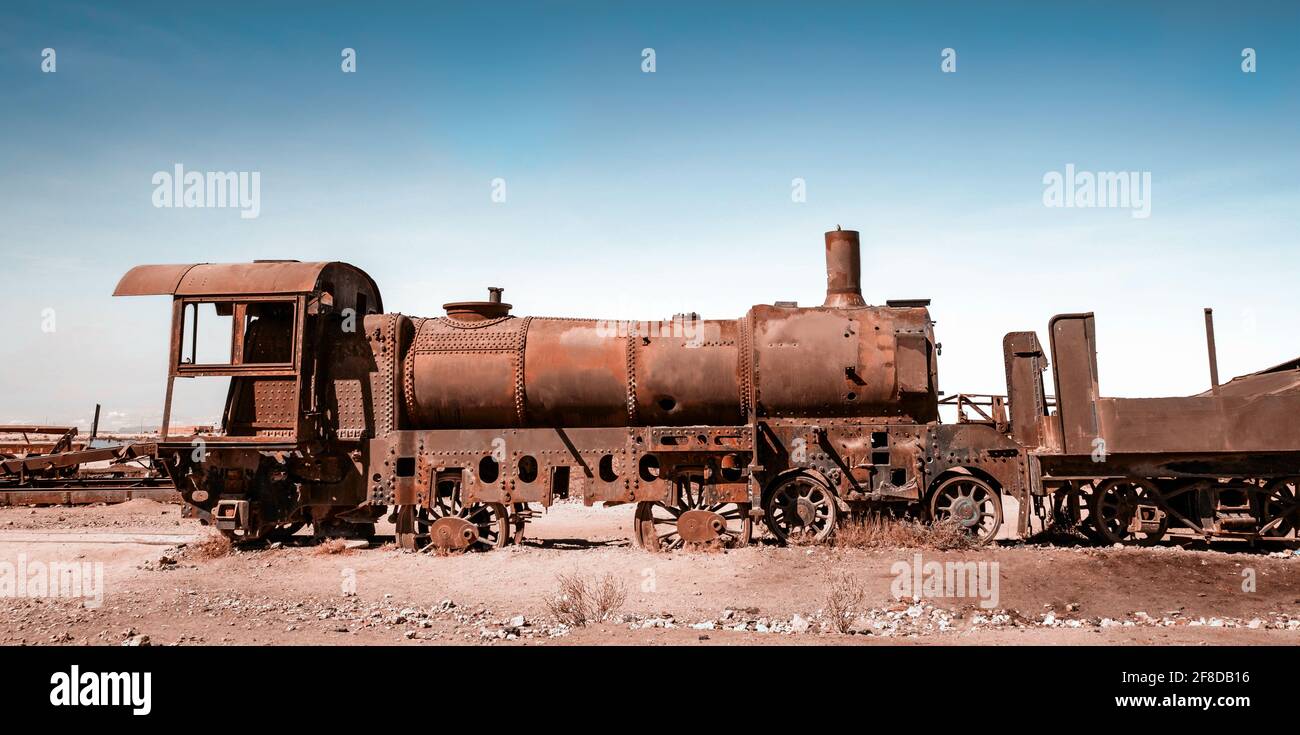 Vieux Train Rouillé Banque d'image et photos - Alamy