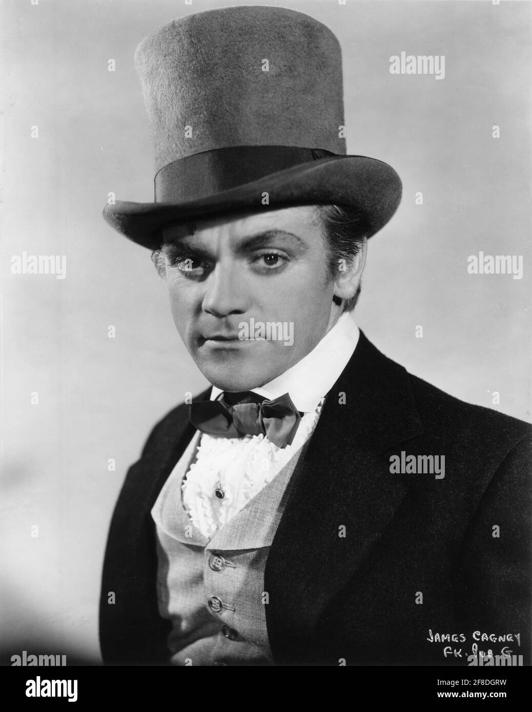 JAMES CAGNEY Publicité Portrait en FRISCO KID 1935 réalisateur LLOYD BACON Warner Bros. Banque D'Images