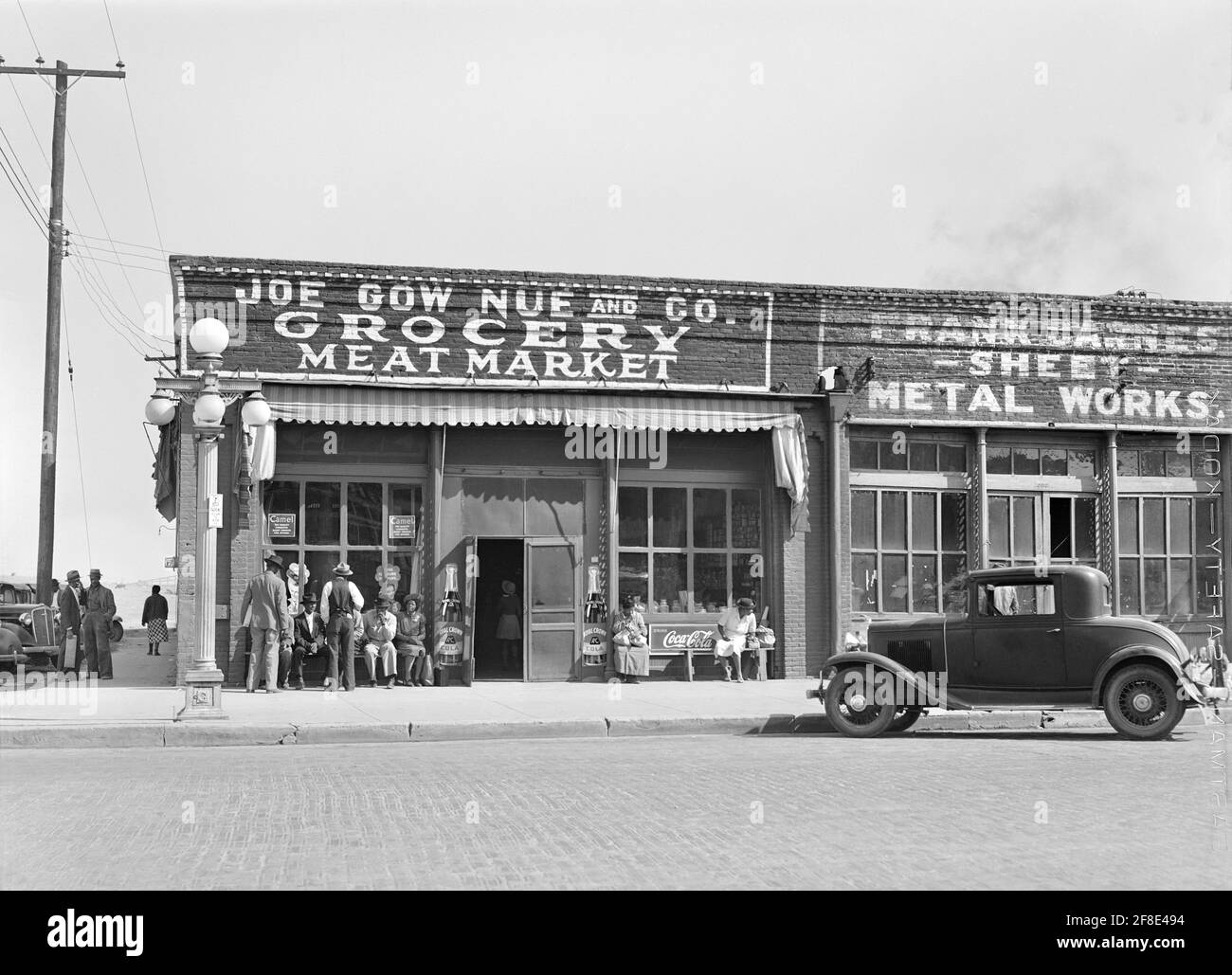 Épicerie chinoise, Leland, Mississippi, États-Unis, Marion Post Wolcott, Administration américaine de la sécurité agricole, novembre 1939 Banque D'Images