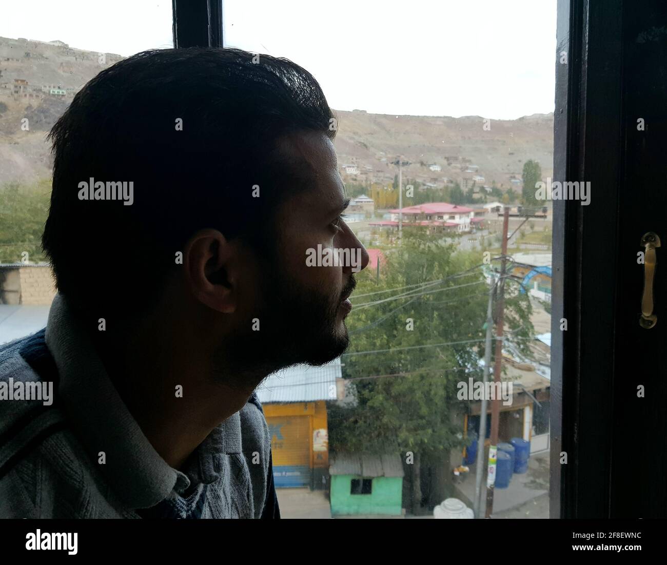 AijazAhmadKhan film Maker,acteur,Moiderographe a réalisé des centaines de projets, dont bollywood films, séries à National chaînes modélisation dans TV ad Banque D'Images