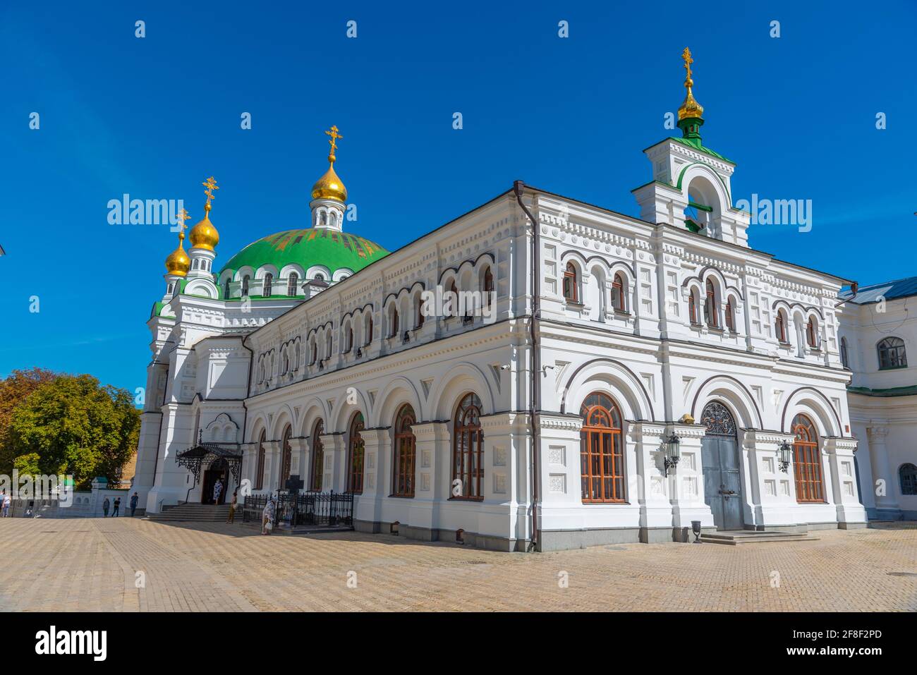 Église refectoire de STS. Anthony et Theodosius Pechersky à Kiev, Ukraine Banque D'Images