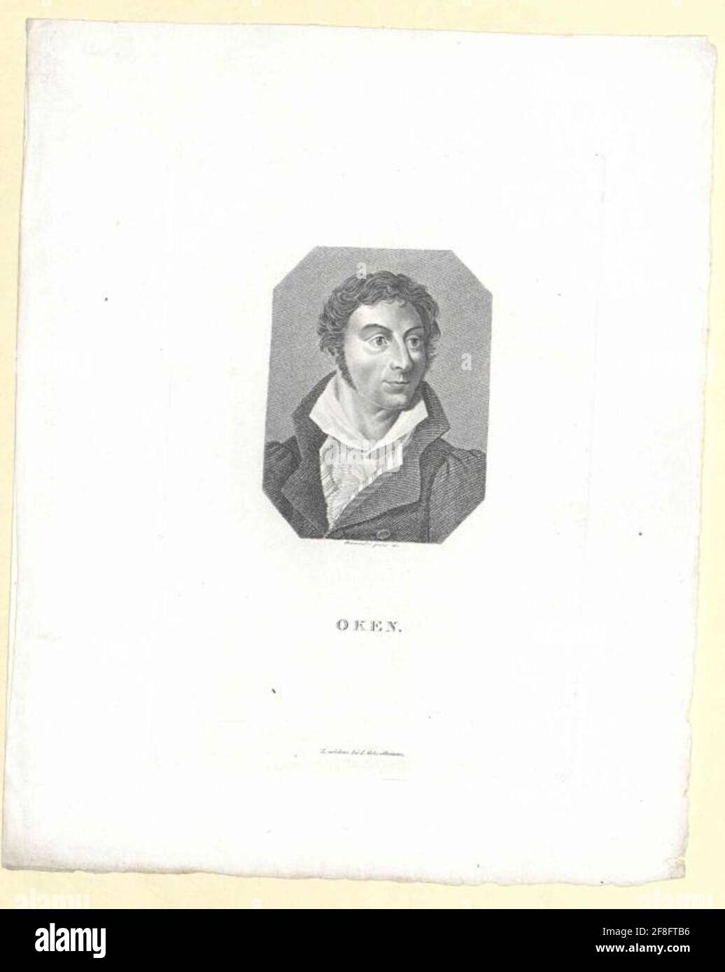 Oken, Lorenz Stecher: Rossatler, Johann AdolfVerlag: Schumann, Gebr.verlagsort: Zwickau Banque D'Images