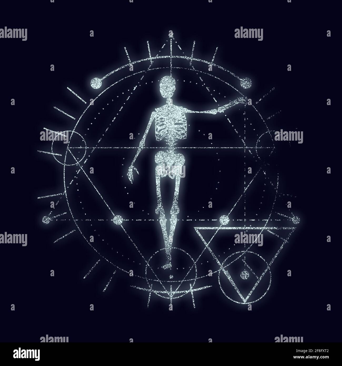 Mystère, la sorcellerie, l'alchimie et occulte signe de tatouage ...