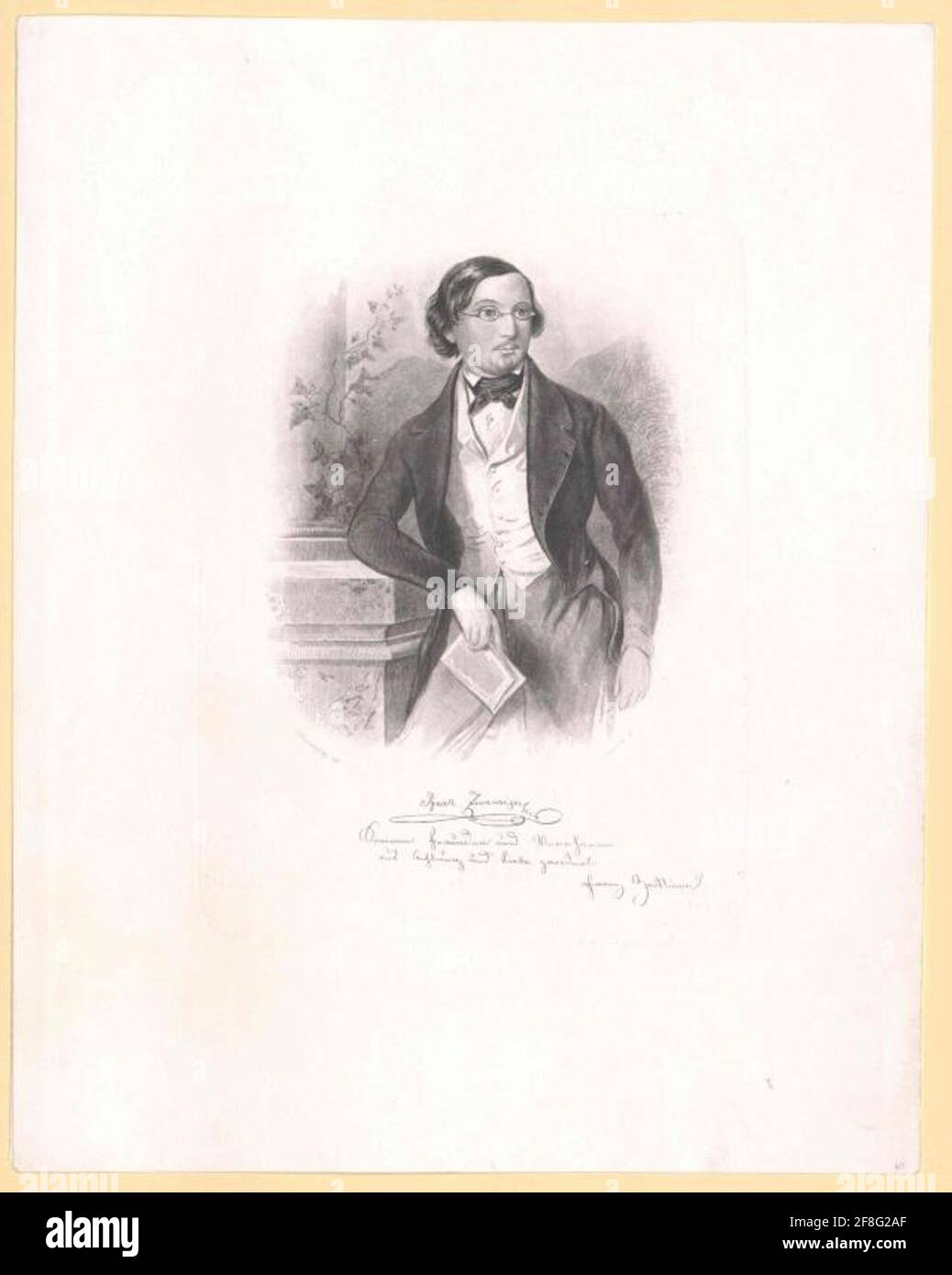 Vingt ans, Ignaz. Banque D'Images