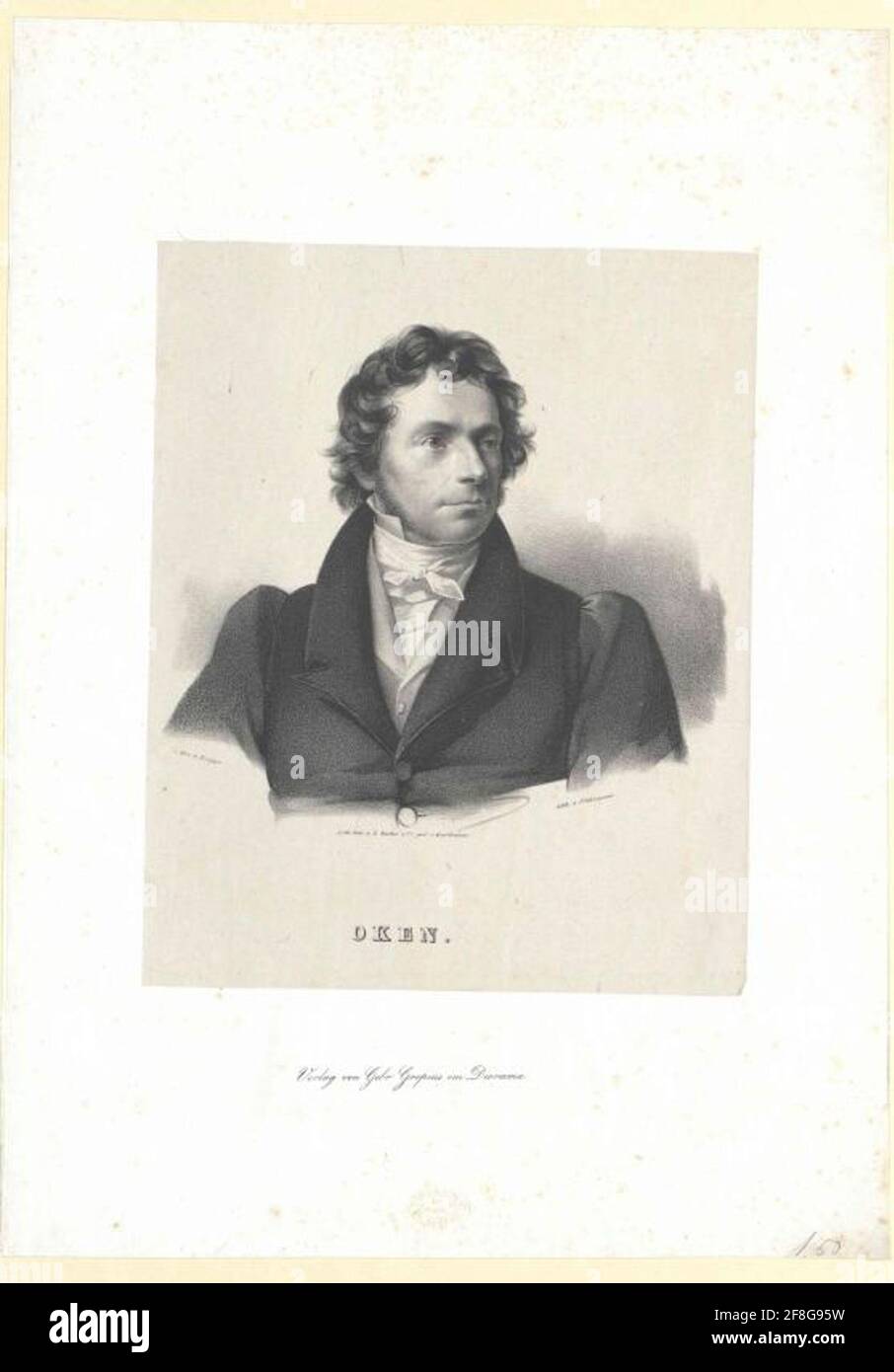 Oken, Lorenz. Banque D'Images