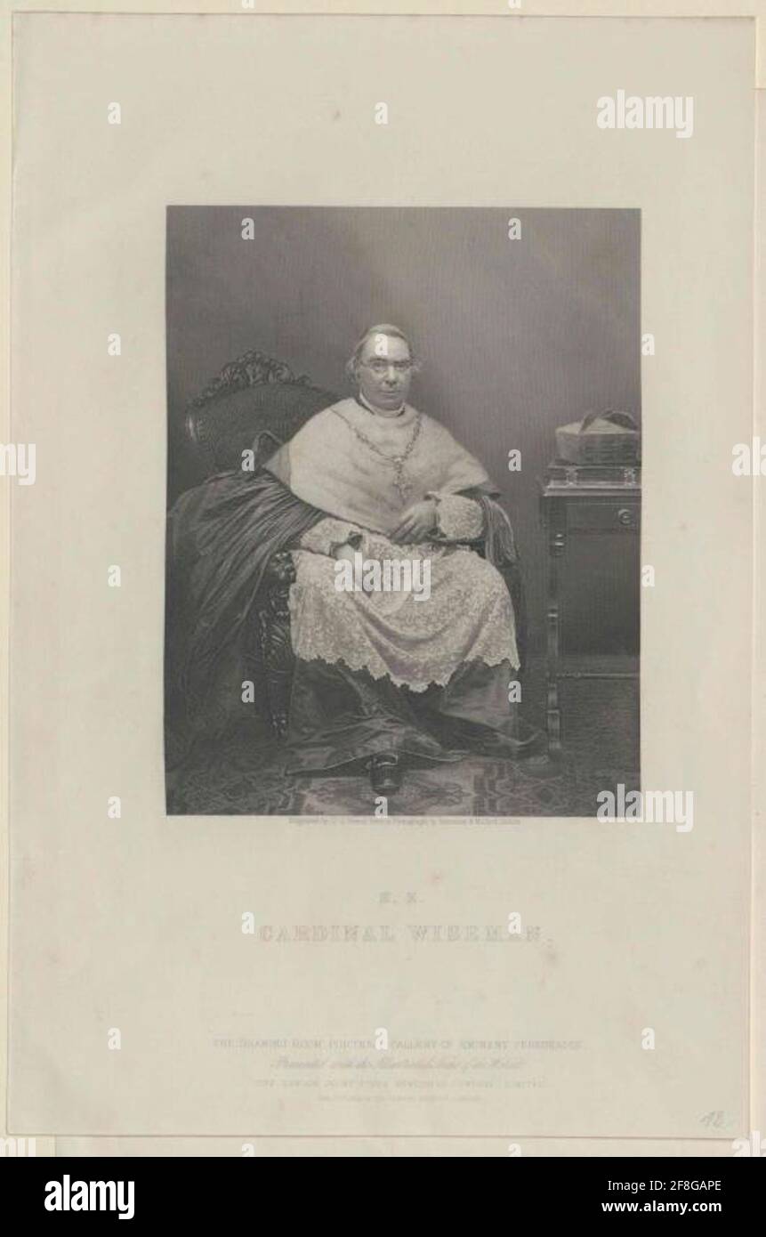 Wiseman, Nicholas Patrick Stephen . Banque D'Images