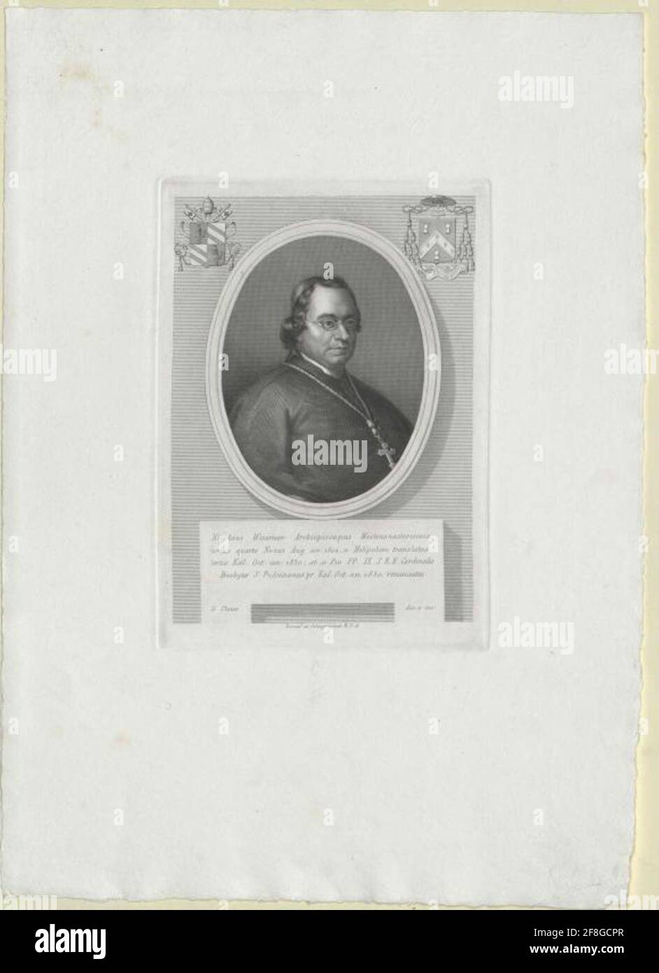 Wiseman, Nicholas Patrick Stephen . Banque D'Images