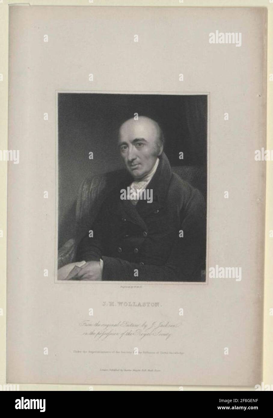 Wollaston, William Hyde. Banque D'Images