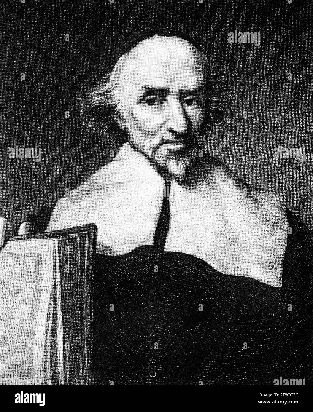 Un portrait de John KNOX (1514-1572), ministre écossais, théologien, et écrivain qui était un chef de la réforme du pays. Il a été le fondateur de l'église presbytérienne d'Écosse. Banque D'Images