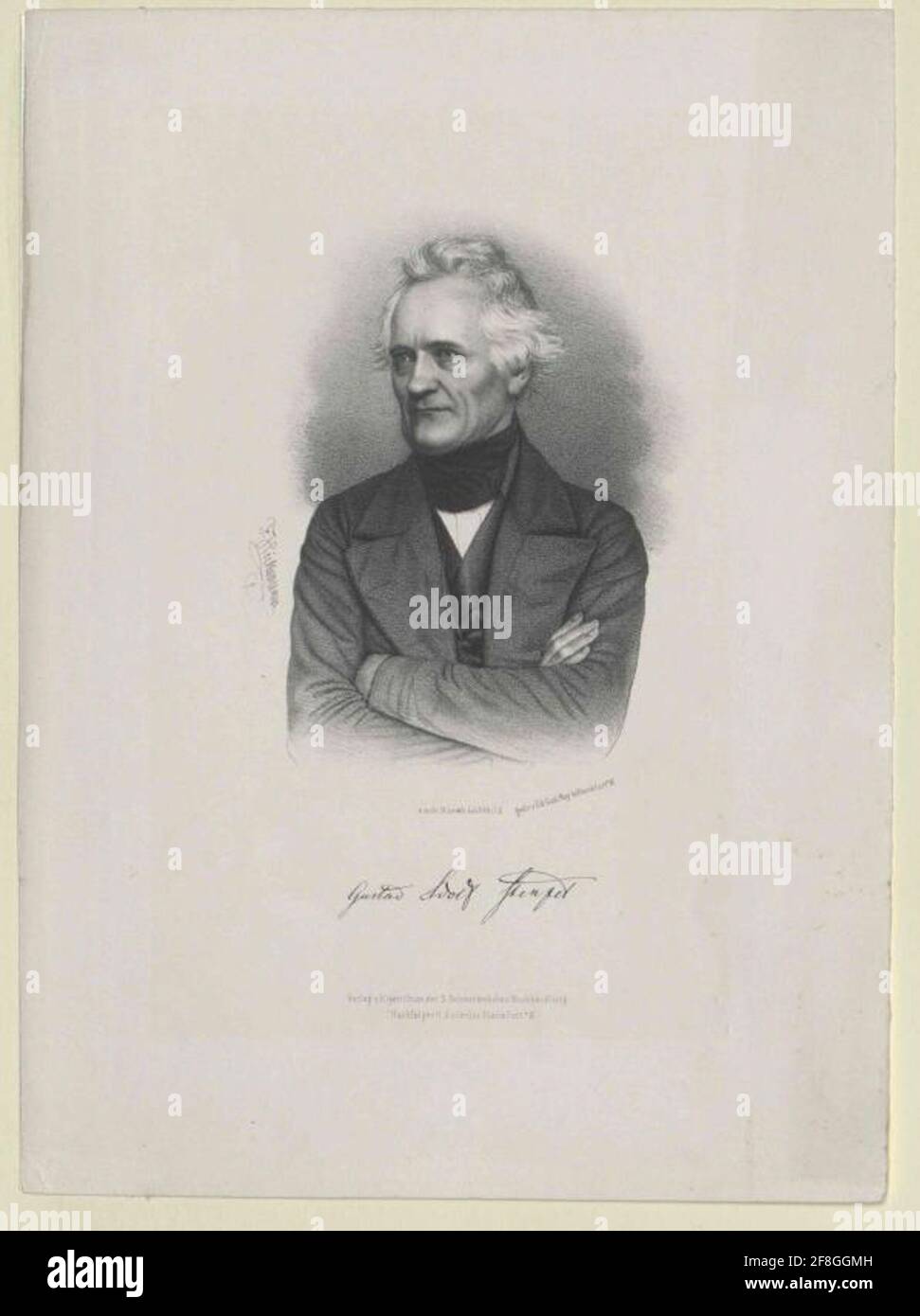Stenzel, Gustav Adolf. Banque D'Images
