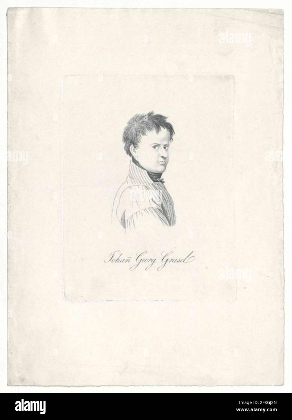 Grasel, Johann Georg. Banque D'Images