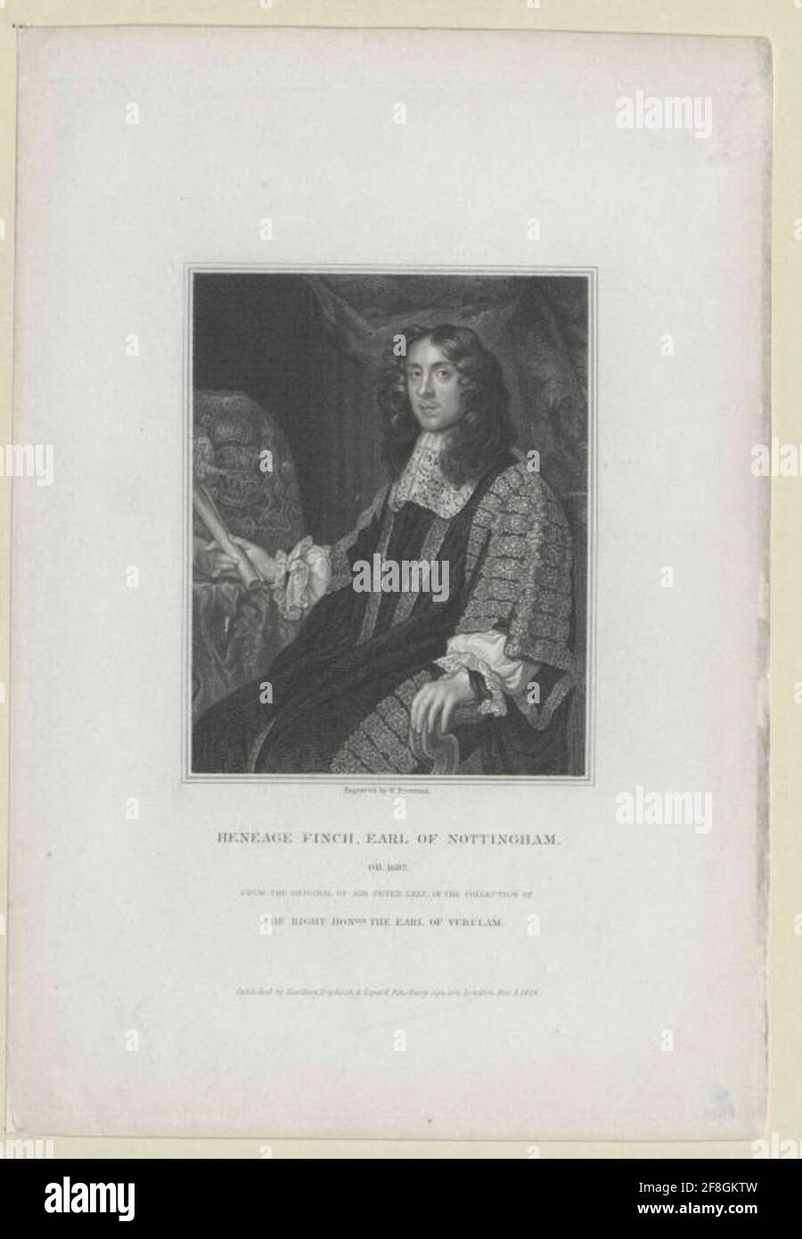 Finch, 1. Comte de Nottingham, Heneage . Banque D'Images