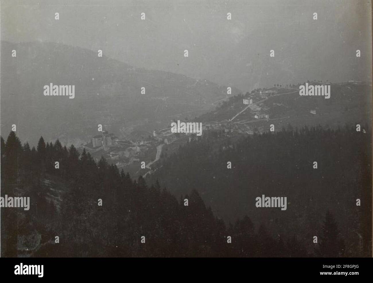 S.antonnia avec Enego. (Points de triangulation). Banque D'Images