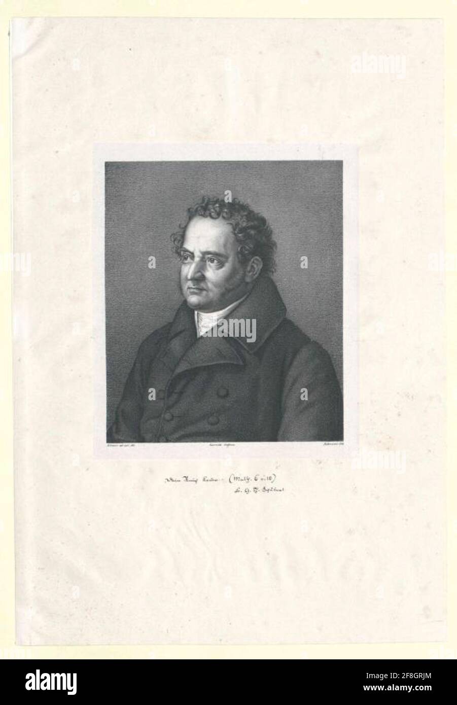 Schubert, Gotthilf Heinrich von. Banque D'Images