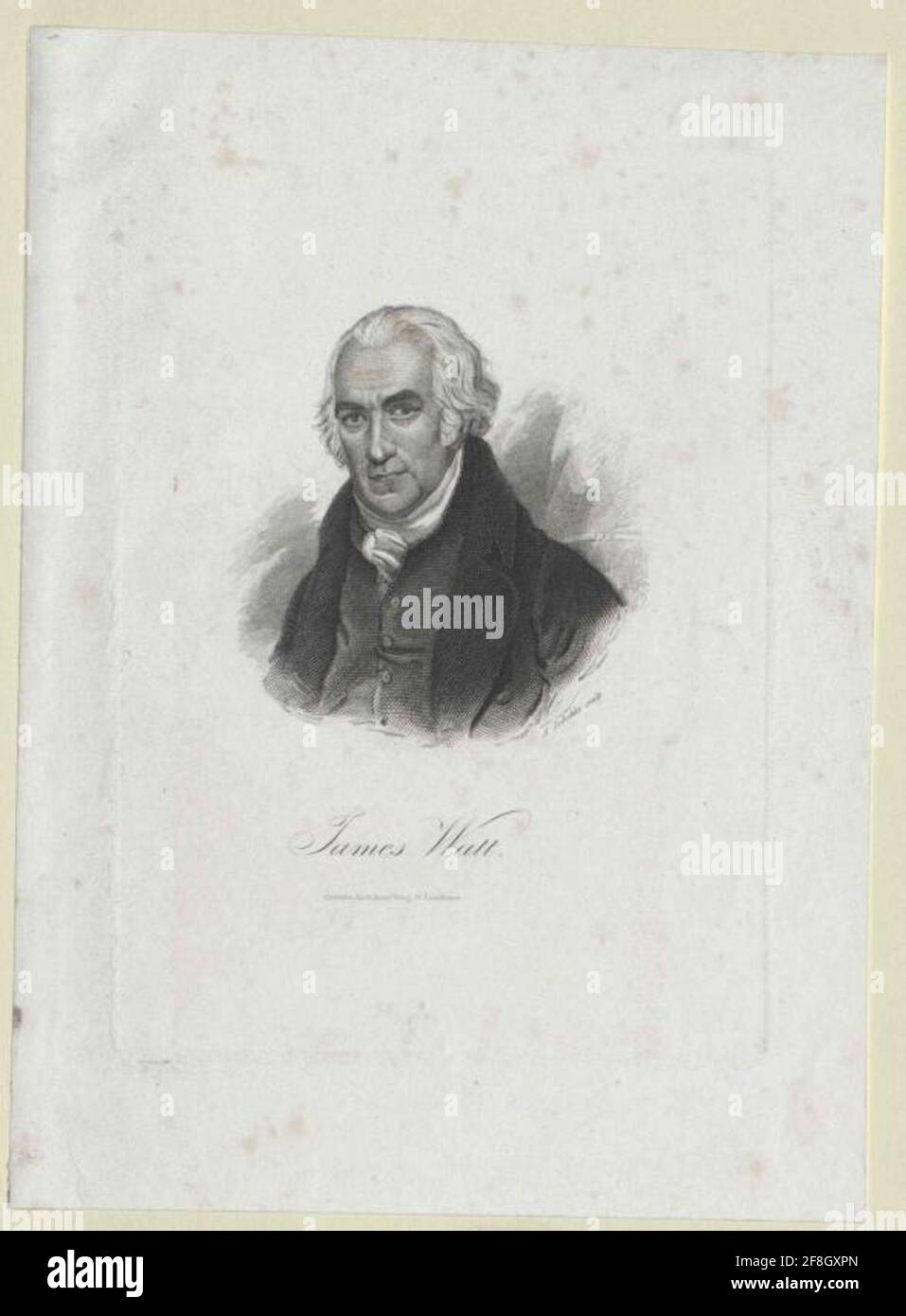 Watt, James Éditeur: Creuzbauer, W.Stech: Zschokke, Alexander (1820) Édition Tri: Karlsruhe Banque D'Images